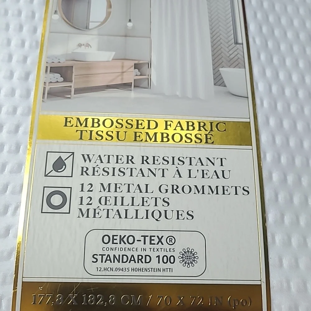 Chateau Shower Curtain Liner